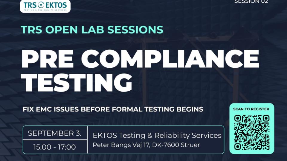 Open Lab Session 2: PRE COMPLIANCE TESTING